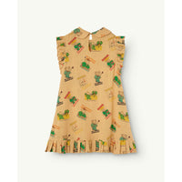 The Animals Observatory Babar X TAO Beige Giraffe Dress