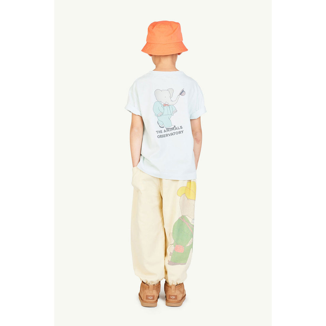 The Animals Observatory Babar X TAO Off White Elephant Pants