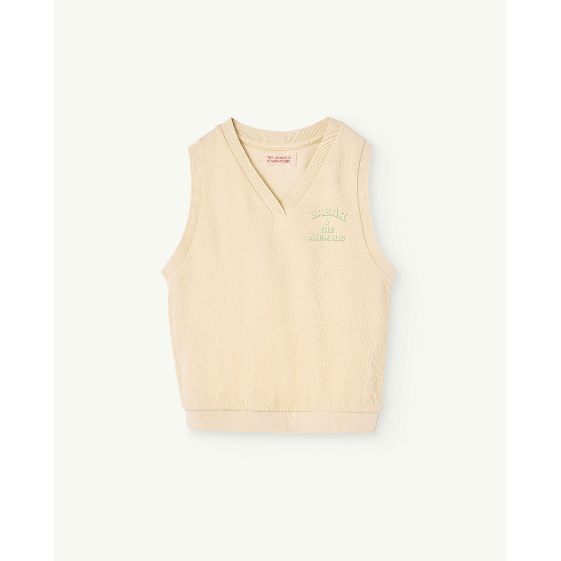 The Animals Observatory Babar X TAO Off White Bat Top