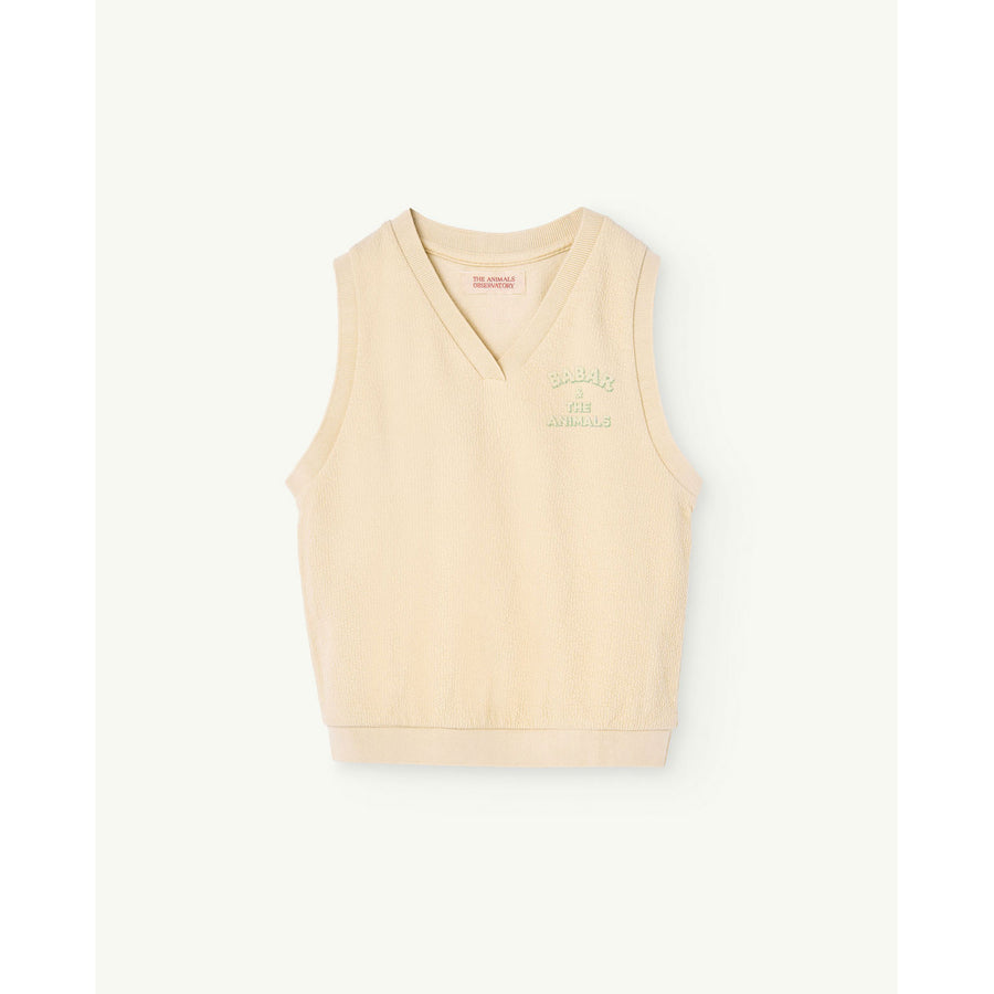The Animals Observatory Babar X TAO Off White Bat Top