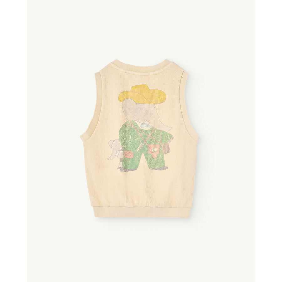 The Animals Observatory Babar X TAO Off White Bat Top