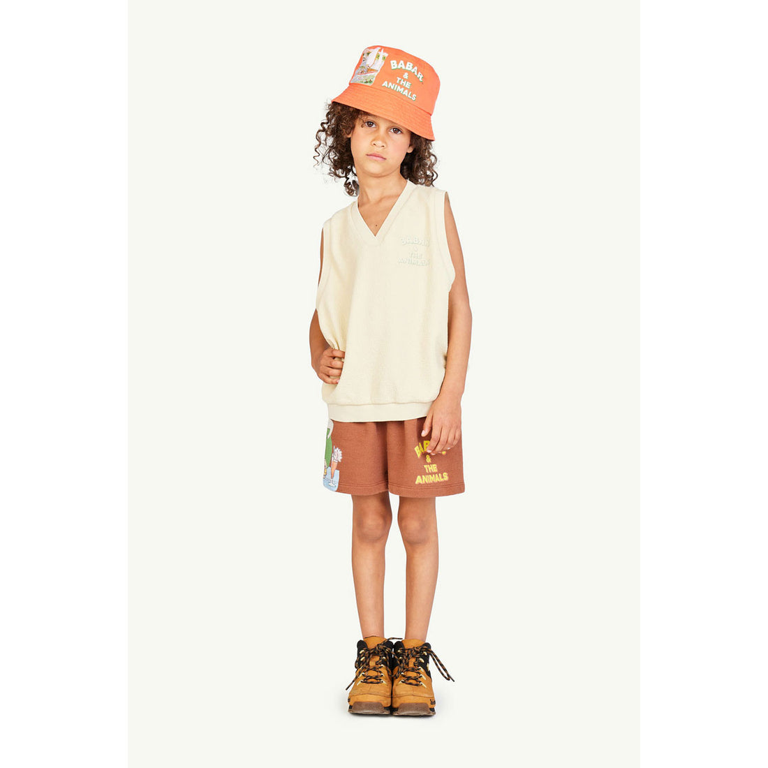 The Animals Observatory Babar X TAO Off White Bat Top