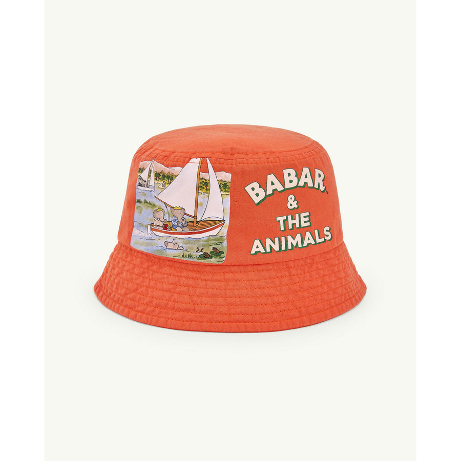 The Animals Observatory Babar X TAO Red Starfish Hat