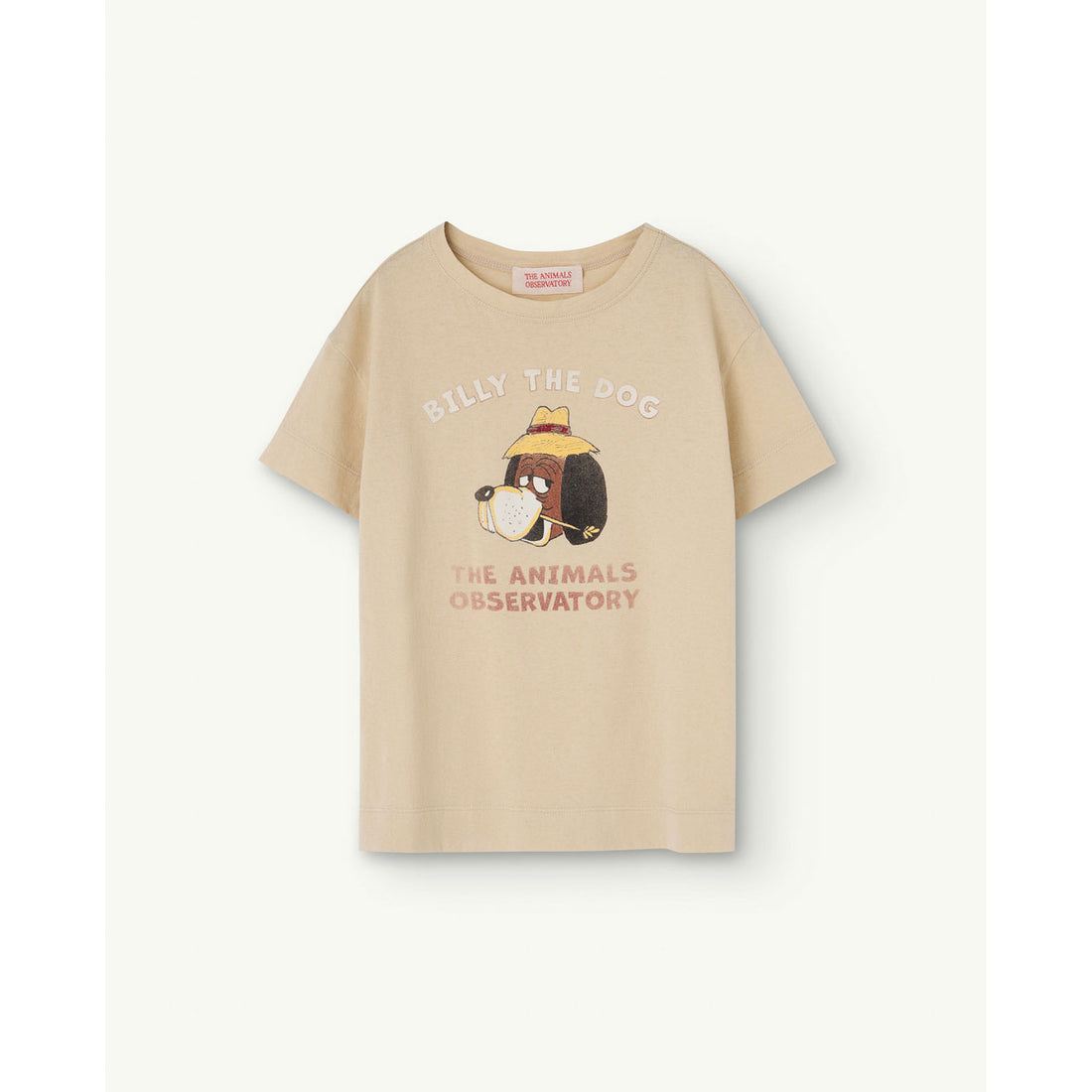 The Animals Observatory Beige Billy Rooster T-Shirt
