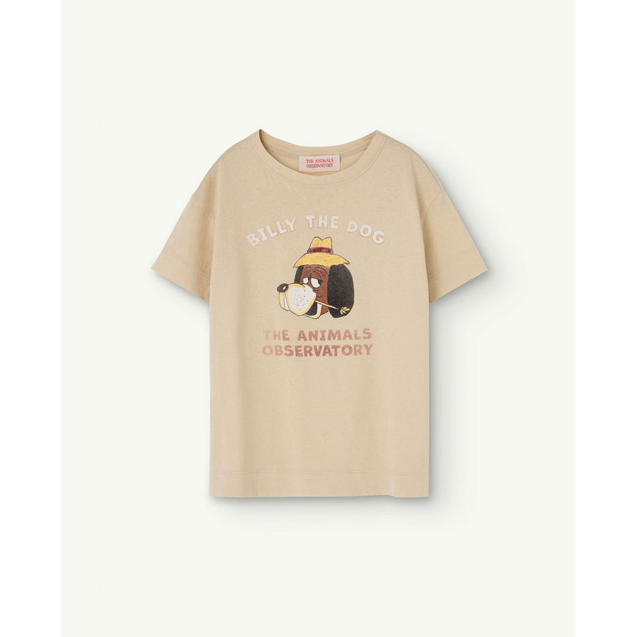 The Animals Observatory Beige Billy Rooster T-Shirt
