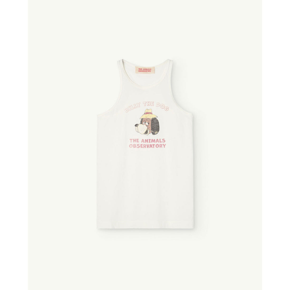 The Animals Observatory White Billy Tank Frog T-Shirt