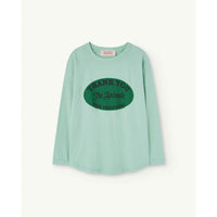 The Animals Observatory Turquois Anteater T-Shirt