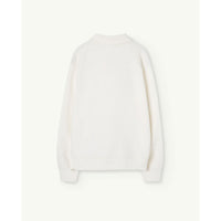 The Animals Observatory White Dog Seahorse Sweatshirt
