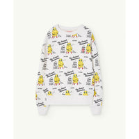 The Animals Observatory White Char Bear Sweatshirt