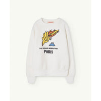 The Animals Observatory White Bird Shark Sweatshirt