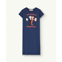 The Animals Observatory Deep Blue Gorilla Dress
