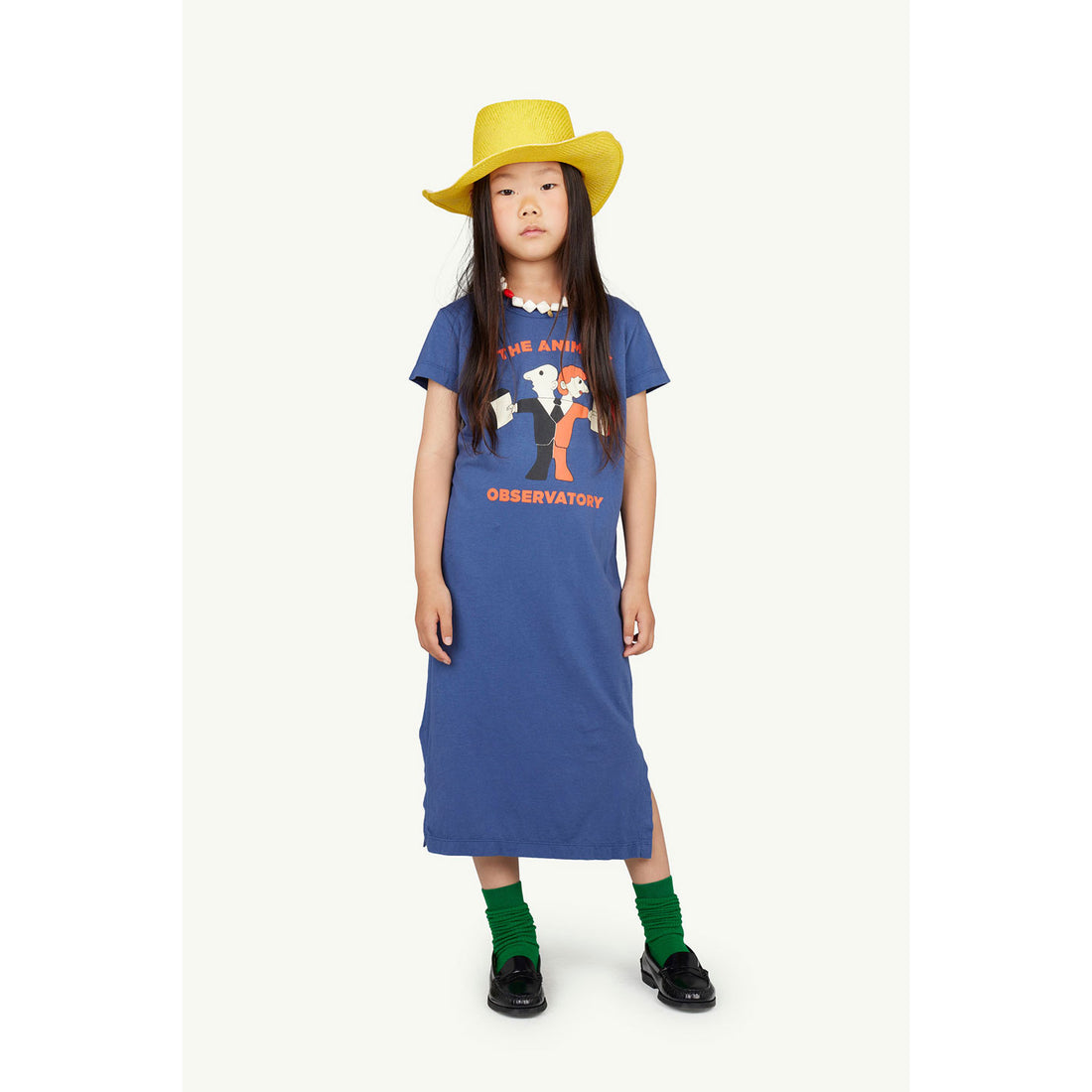 The Animals Observatory Deep Blue Gorilla Dress