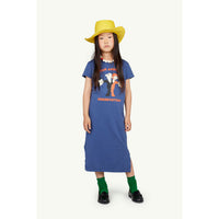 The Animals Observatory Deep Blue Gorilla Dress