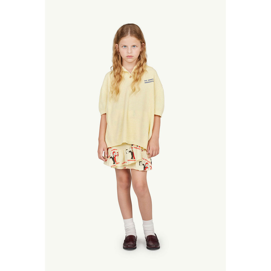The Animals Observatory Soft Yellow Manatee Skirt