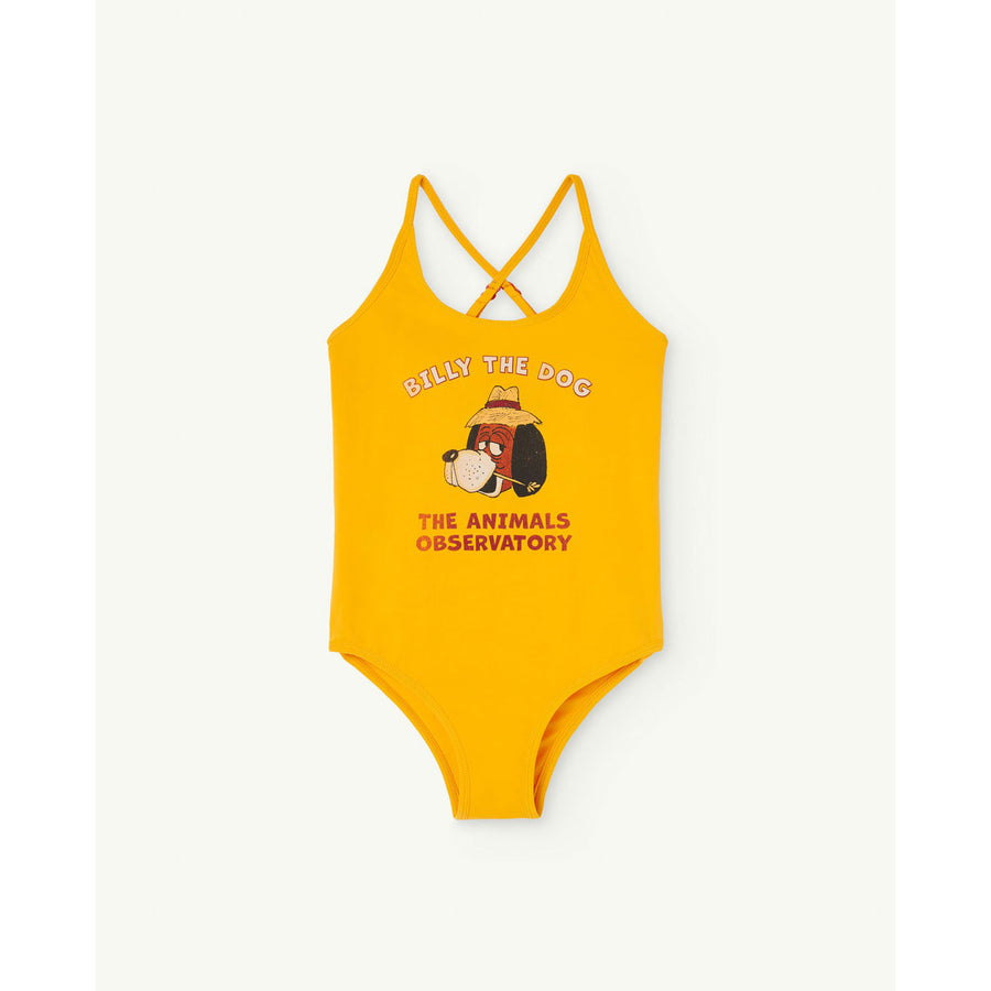 The Animals Observatory Yellow Billy Octopus Swimsuit