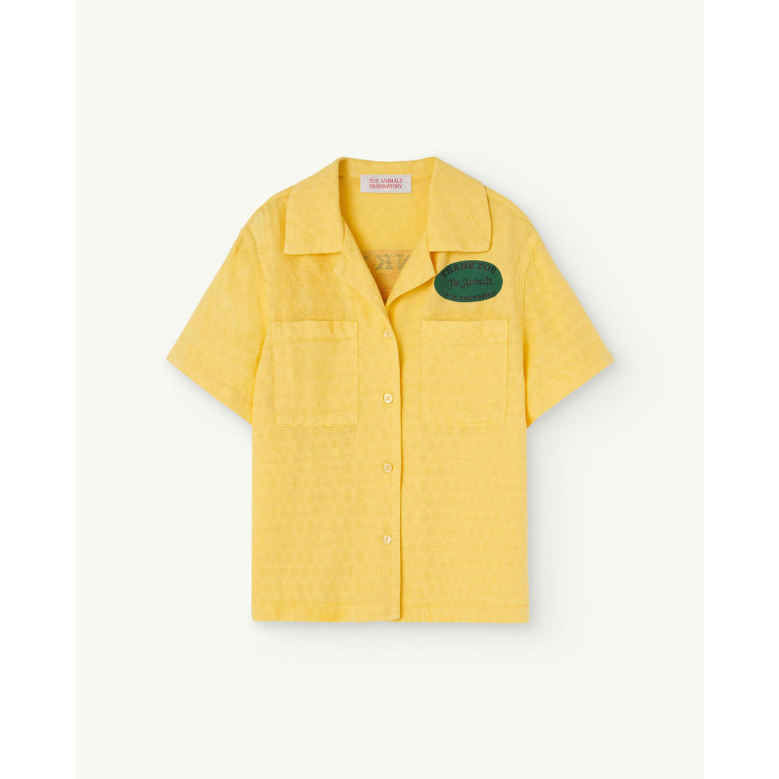 The Animals Observatory Yellow Kangaroo Shirt