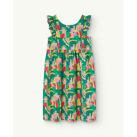 The Animals Observatory Green Family Otter Dress