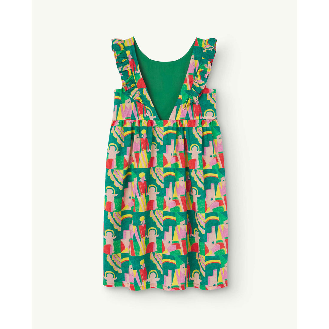 The Animals Observatory Green Family Otter Dress