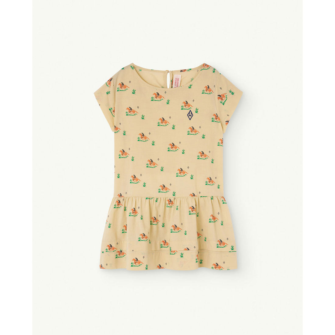 The Animals Observatory Beige Cowboy Hummingbird Dress