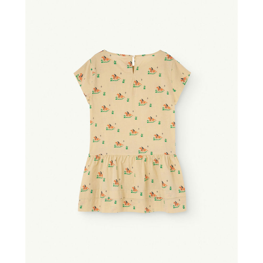 The Animals Observatory Beige Cowboy Hummingbird Dress
