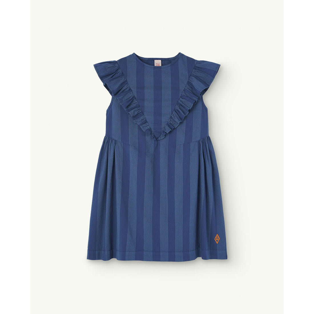 The Animals Observatory Deep Blue Giraffe Dress