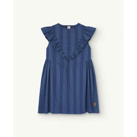 The Animals Observatory Deep Blue Giraffe Dress
