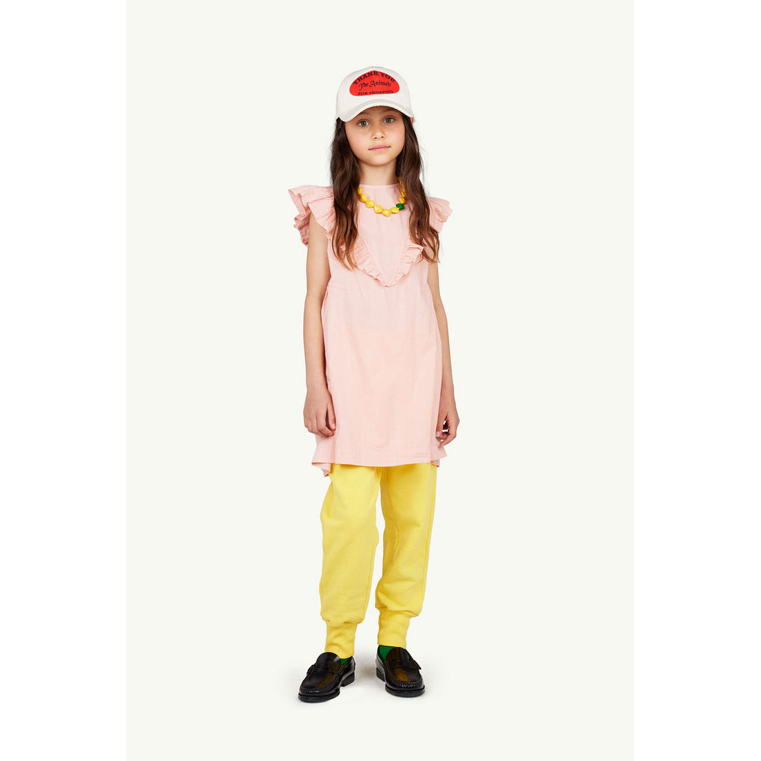 The Animals Observatory Pink Giraffe Dress