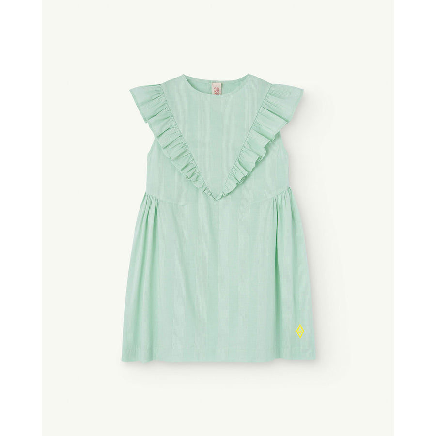 The Animals Observatory Turquois Giraffe Dress