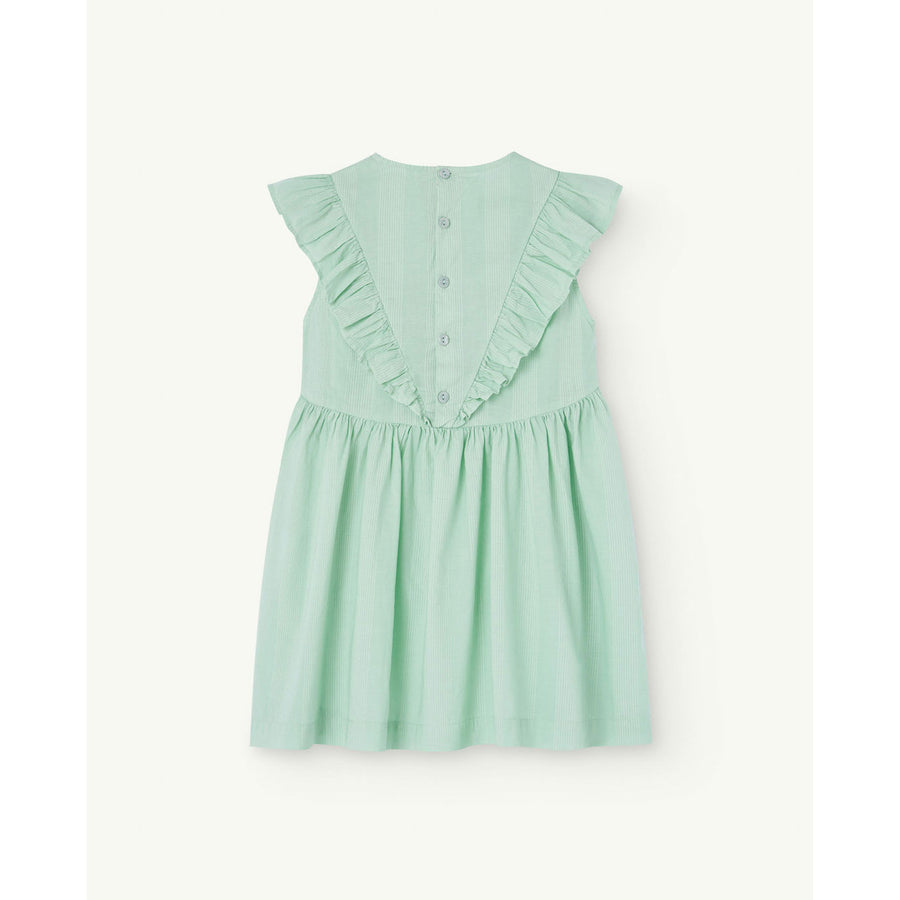 The Animals Observatory Turquois Giraffe Dress