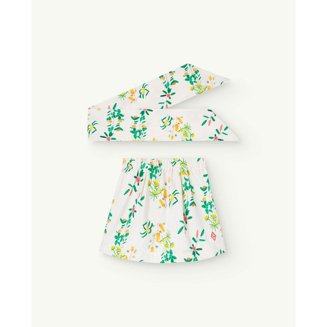 The Animals Observatory White Flower Swan Skirt