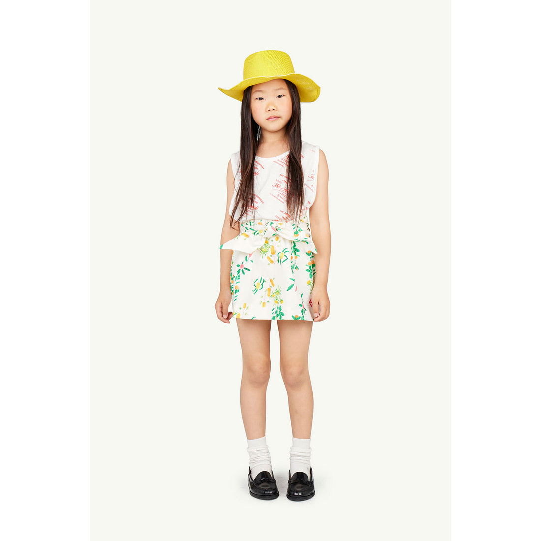The Animals Observatory White Flower Swan Skirt