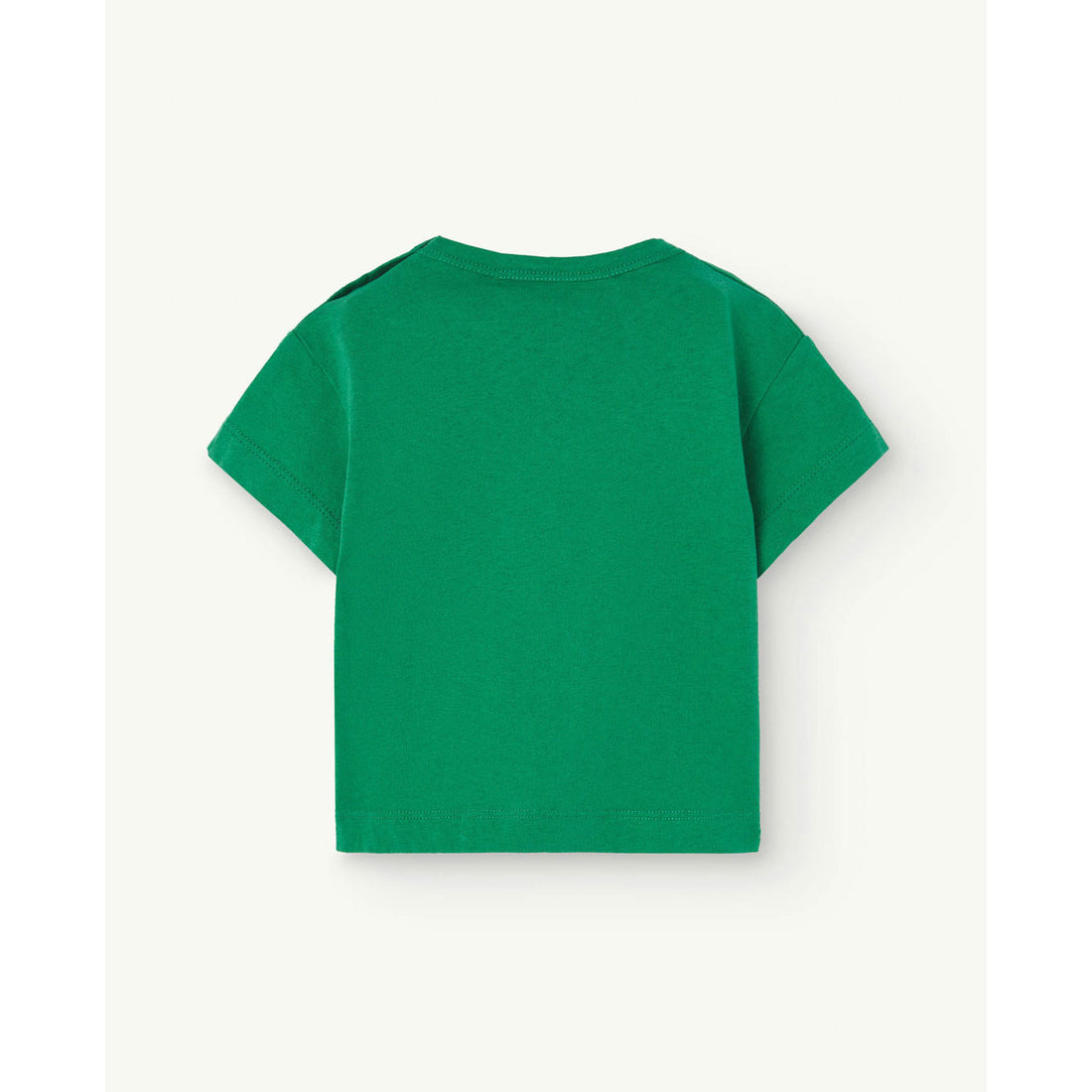 The Animals Observatory Green Flower Rooster Baby T-Shirt