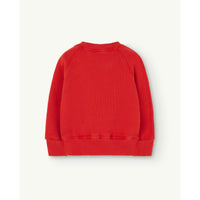 The Animals Observatory Red Worm Shark Baby Sweatshirt