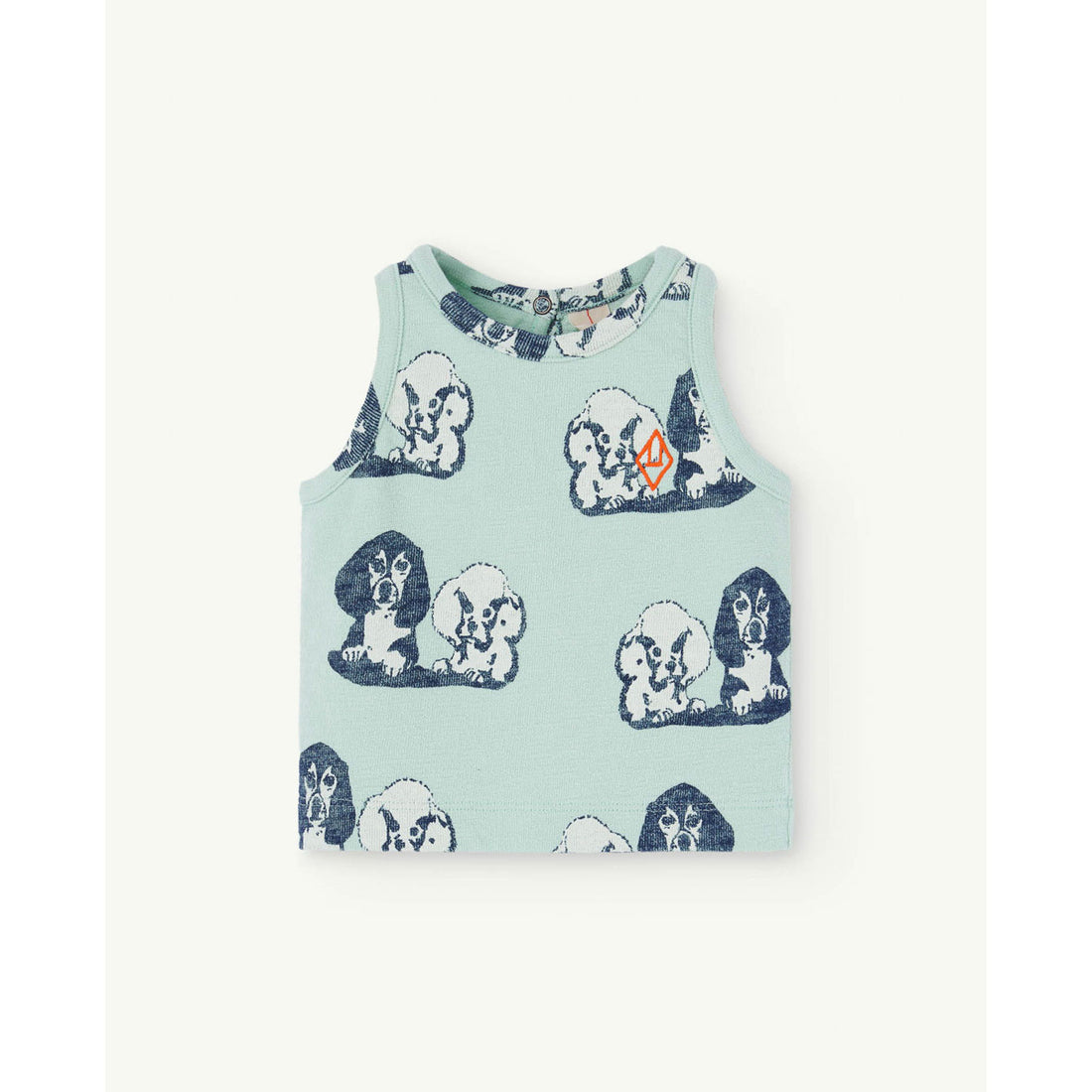 The Animals Observatory Turquoise Dog Hyena Baby T-Shirt