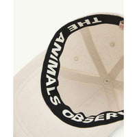The Animals Observatory White Elastic Hamster Cap