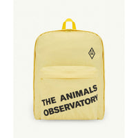 The Animals Observatory Soft Yellow Back Pack Onesize Bag
