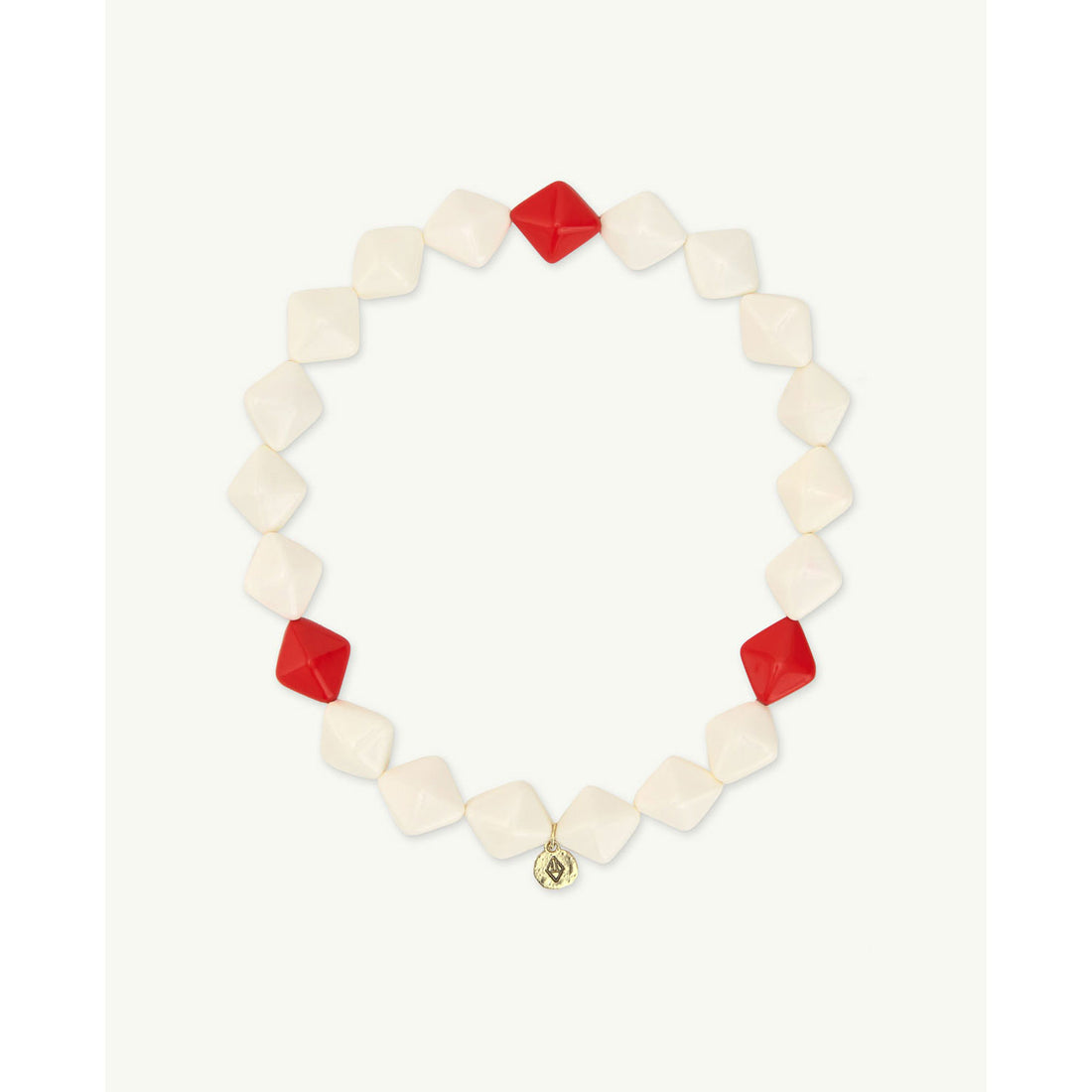 The Animals Observatory Raw White Big Iguana Onesize Necklace