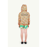 The Animals Observatory Orange Flowers Calf Jacket