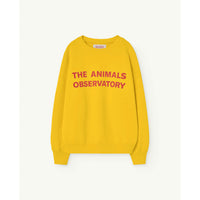 The Animals Observatory Yellow Leo Sweatshirt