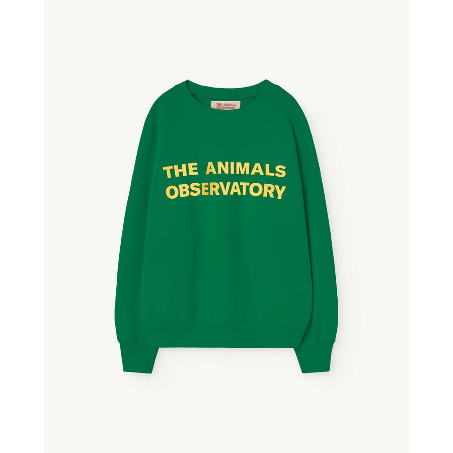 The Animals Observatory Green Leo Sweatshirt