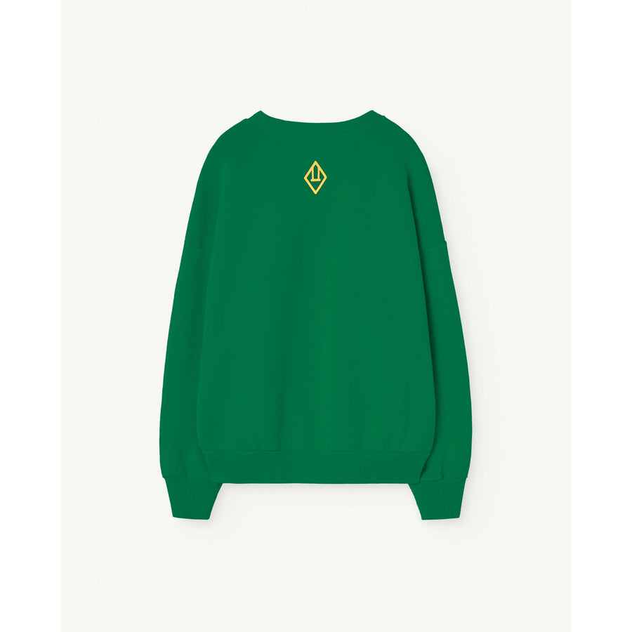 The Animals Observatory Green Leo Sweatshirt