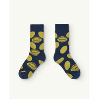 The Animals Observatory Navy/Blue Skunk Socks