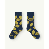 The Animals Observatory Navy/Blue Skunk Socks