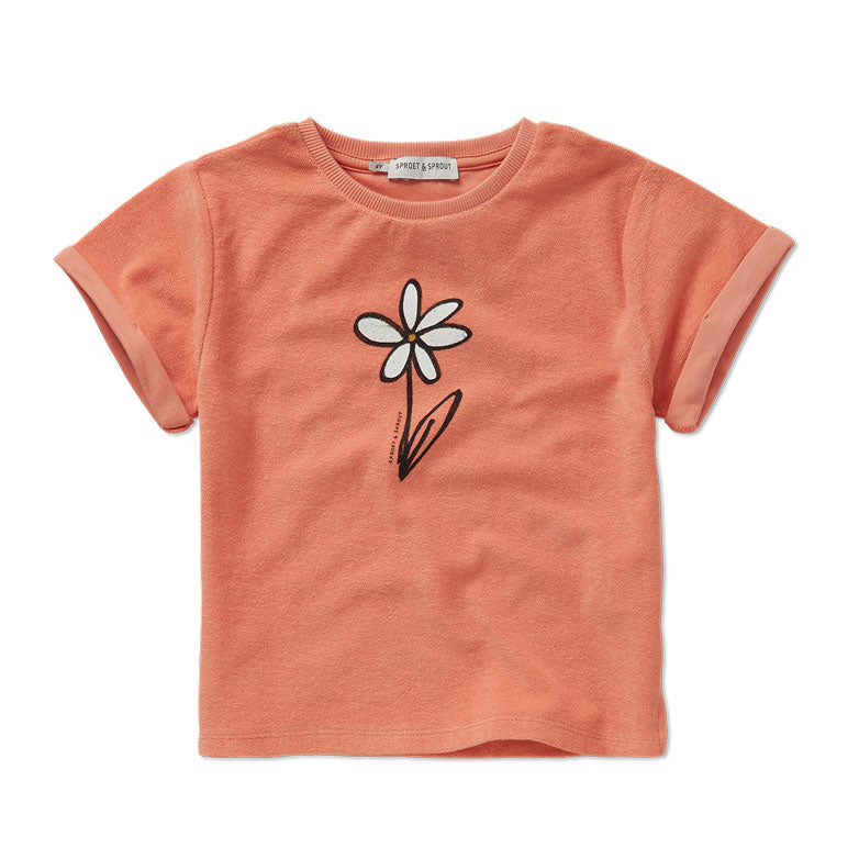 Sproet and Sprout Blush Daisy Terry Tee