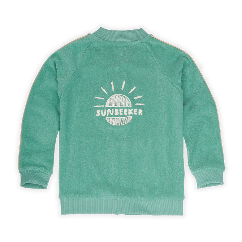 Sproet and Sprout Botanical Green Sunseeker Track Jacket