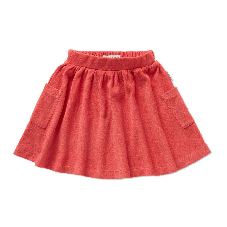 Sproet and Sprout Rose Petal Terry Pockets Skirt
