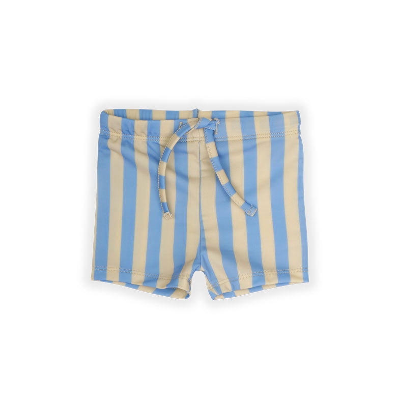Sproet and Sprout Sesame Jersey Stripes Swim Shorts