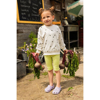 Sproet and Sprout Off White Beez Print Sweatshirt
