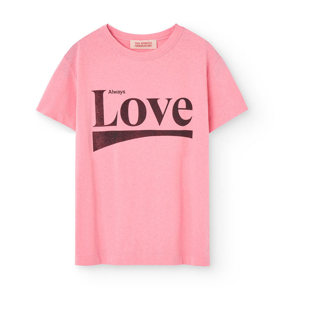 The Animals Observatory Pink Rooster T-Shirt