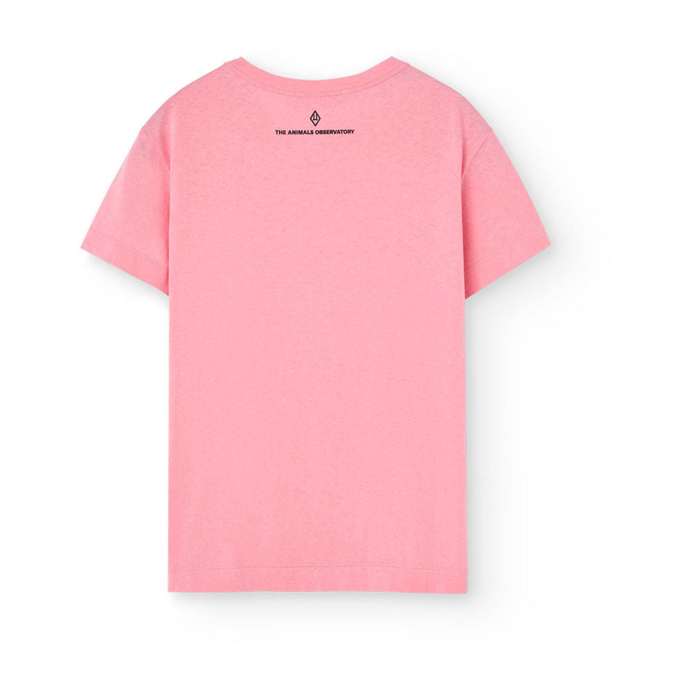 The Animals Observatory Pink Rooster T-Shirt